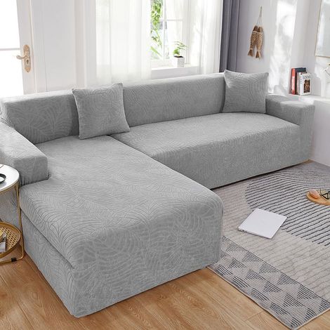 Housse de canapé imperméable jacquard – Protection contre taches et poils – Pour canapés 3 places 195-230 cm – Lavable en machine – Activegreen