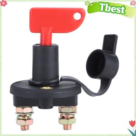 Isolateur de Batterie, Interrupteur de Coupure de Courant, 300A, Vis M10, pour Voiture, Camion, Bateau, ATV, Pièces Intérieures (1/4)