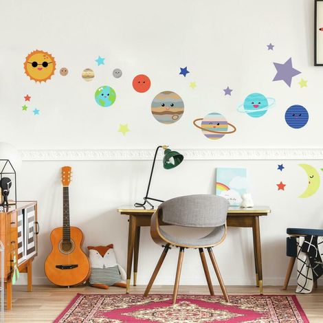 Stickers Muraux Planètes (1/5)