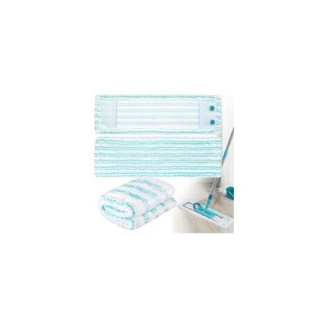 Set mit 3 Ersatz-Wischmoppbezügen, kompatibel mit dem Leifheit Profi XL Micro Mop, Mikrofaser, für Waschmaschine, Wischmoppbezüge geeignet für alle Bodenarten - Crezuo (1/4)