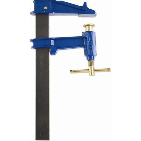 Piher – Serre-joint à pompe 300x120mm – Force de serrage 900kg – Jante en acier laminé – Frein antidérapant breveté – Pour menuiserie
