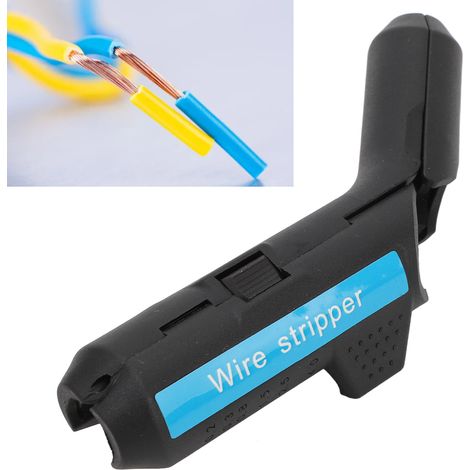 Dénudeur de Câbles Multifonction avec Grip Confortable pour Électriciens, Professionnels et DIY Matériel Professionnel et Durable Matériau: Plastique, Poids: 67g Comprend 1 Dénudeur de Câbles 6 Di (1/5)