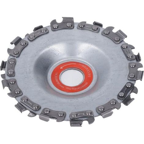 5PCS Disque de meulage, Acier 8660, Dents solides, Diamètre 100mm, Pour meuleuse d'angle, Travail du bois (1/5)