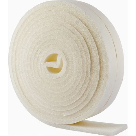 Schaumstoffdichtung selbstklebend weiß 12mmx10M GEKO (1/2)