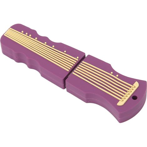 Clé USB portable en forme d'instrument de musique, 128 Go, accessoire cadeau. (1/5)