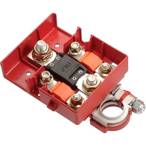 Clip de batterie spécial pour modification automobile, technologie de fusible au calcium, clip de batterie à distribution à trois voies (1/4)
