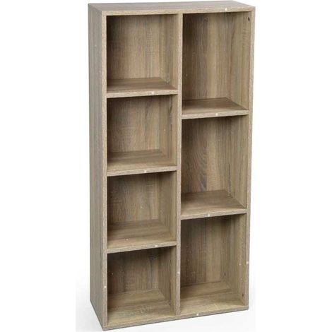 Libreria Gaia 60x24x120 cm rovere