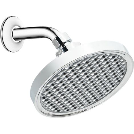 Runder 15-cm-Duschkopf mit hohem Wasserdruck. Hochwertiges, verwicklungsfreies Design. Hocheffizienter, wassersparender Duschkopf. (1/3)