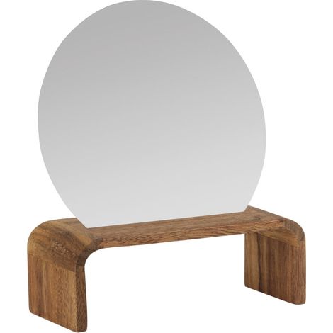 ANDREA HOUSE AX74062 Espejo de pie en madera de acacia - ref: AX74062