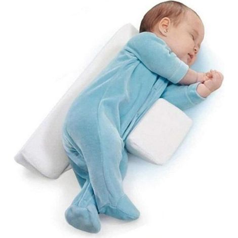 Coussin de Sommeil Latéral pour Bébé,Bébé Oreiller Coussin de Sommeil Latéral pour Nouveau-Né Calé-Bébé,Oreiller Réglable Bébé (1/4)