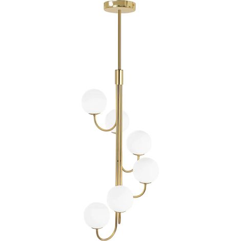 TOOLIGHT HÄNGELAMPE APP1585-6CP GOLD