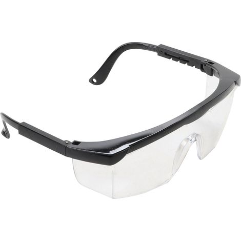 Gafas de protección con patillas ajustables  transparentes (1/4)