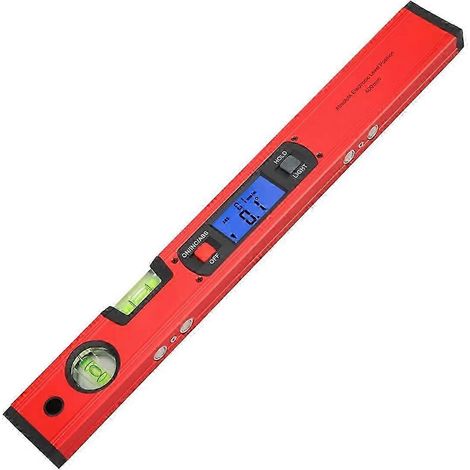 Digitale Wasserwaage mit Libelle, magnetischer elektrischer Wasserwaage, 360°-Winkelmesser, horizontaler Winkelmesser, Sc-JXLGV (1/5)