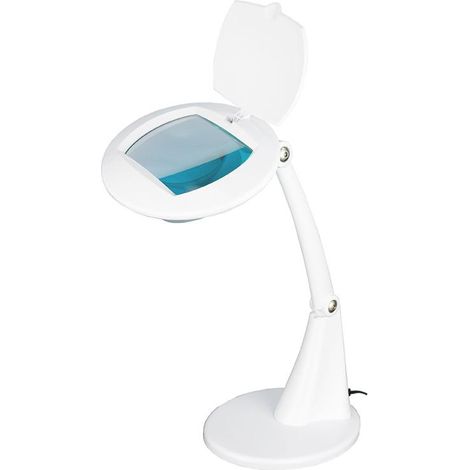 Lampe loupe à LED - lentille de 125x78mm. - 8 watts - multirex (1/5)