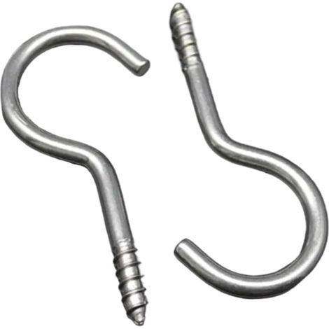 80 crochets plafond, M3, M4, inox, pour suspension et maison (1/5)