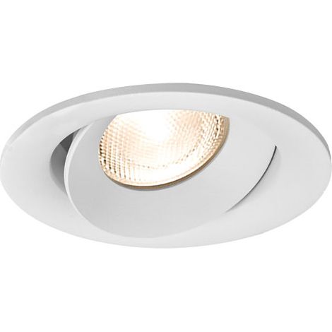 Fixation spot BRAYTRON Tetra-E1, rond, blanc, orientable, diamètre 95mm, aluminium (1/5)