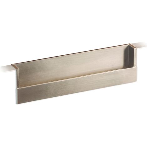 Poignée Fumi-Encastrée 160Mm Z23 Effet Inox Mat (1/3)