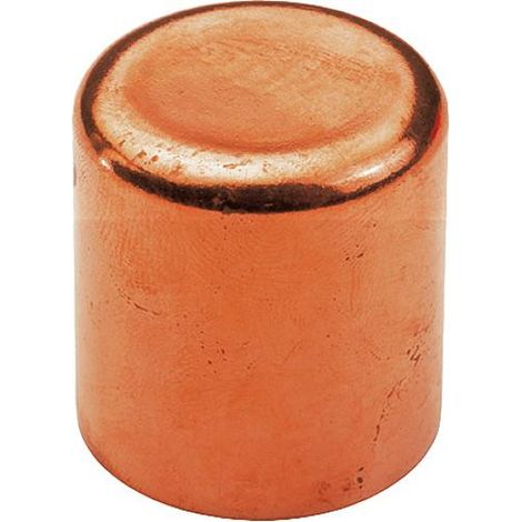 Raccord a sertir en cuivre Contour V, bouchon diam. 15mm Type P5290 (1/3)