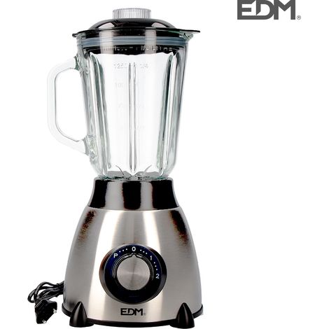 Mixer mit Glasbehälter 1,5 l 550 W ø18x40 cm Edm - Edm