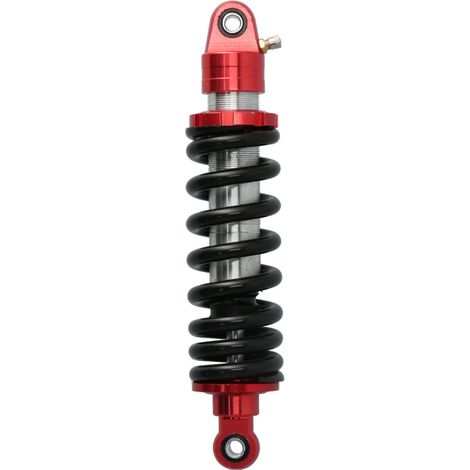 Amortisseur universel de 11,4 pouces, Suspension arrière réglable, pour moto, ATV, Go Karts, noir, rouge
