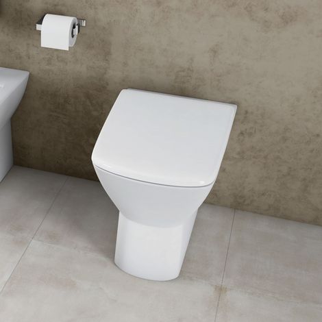 RAK Summit Back to Wall Toilet - Soft Close Seat (1/3)