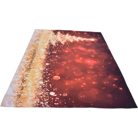 Tapisserie murale sapin de Noël pour chambre ou salon, 200 x 150 cm / 78,7 x 59,1 pouces (1/5)