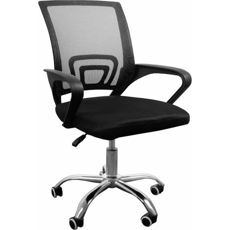 Aga Chaise de Bureau MR2075 Noire (1/5)