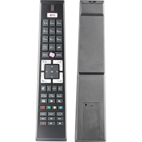 RC-A4995 RC-4995 Télécommande Compatible avec Gogen Edenwood Telefunken Continental Edison DIGIQUEST QILIVE TV XD-Enjoy LDH32V180S ED2400HD ED3204HD Remplacement Contrôleur avec Netflix Bouton (1/5)