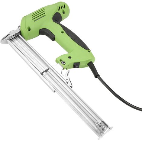 Cloueuse électrique ergonomique avec poignée souple, multifonction filaire pour clous droits, idéale pour la fabrication de meubles (1/5)