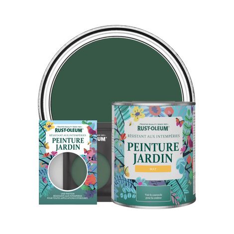 Peinture Jardin, Finition Mat - Pinède (1/3)