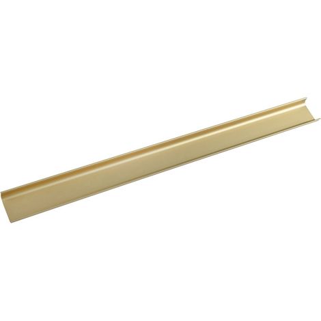 CHANEL Moulure décorative pour tiroirs 634x70x20 mm, or mat (1/2)