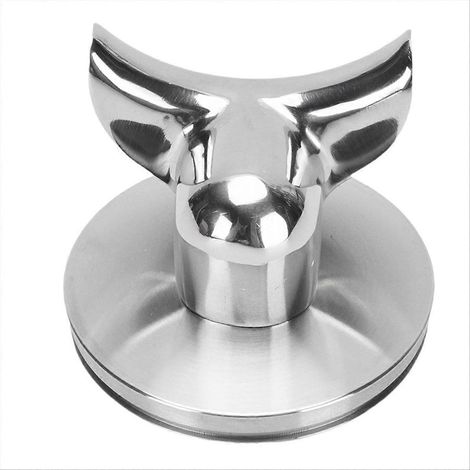 54-mm-Filterhalterauslauf für bodenlose Kaffeemaschinen, hergestellt aus Edelstahl 304 mit O-Ringen. (1/5)