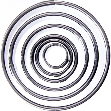 Emporte-pièces en acier, cercle 1,3-5,2 cm, 5 pièces. (1/2)