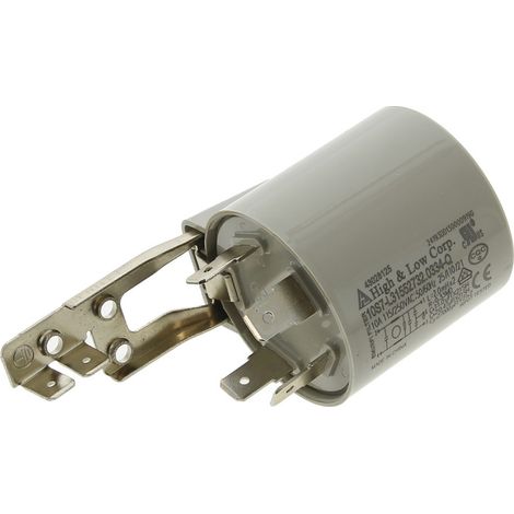 Filtre antiparasite 43028125 pour Lave linge CANDY, ESSENTIEL B, HAIER, HOOVER, ROSIERES, ZEROWATT , H-WASH 500, LAVE LINGE HUBLOT ESSENTIELB ELF1014-4B, LAVE LINGE HUBLOT ESSENTIELB ELF1414-1B, LAVE