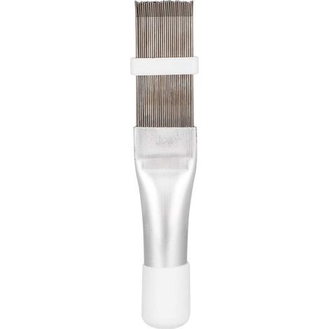 Peigne d'Aileron de Condensateur de Climatiseur, Peigne à lamelles pour climatisation, Peigne à ailettes peigne à condensateur droit brosse de climatisation accessoires pour Nettoyage radiateur (1/5)