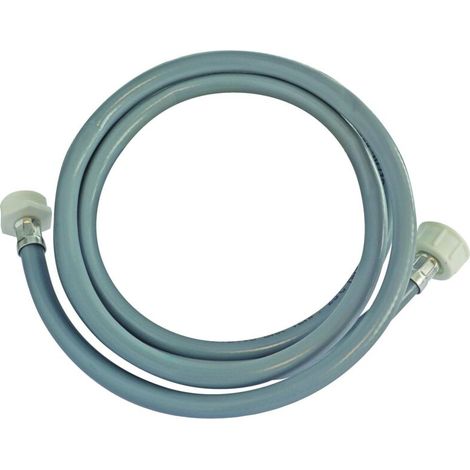 Rallonge d'alimentation pour machine à laver - Raccords droits MF 3/4" - L = 2m (1/4)