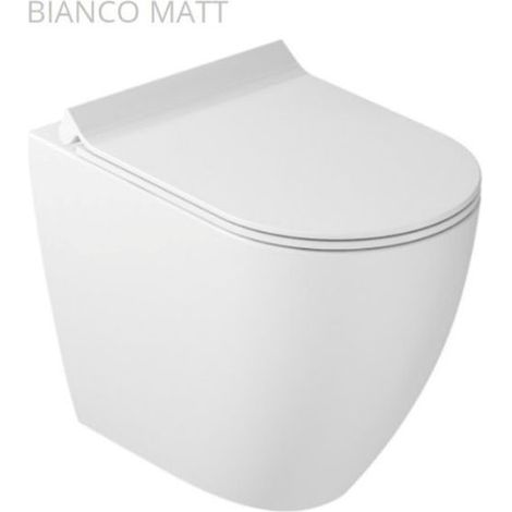 GALASSIA Wc Universale senza brida 52x36 fissaggi inclusi serie Dream codice prod: 7327MT (1/2)