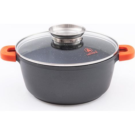 LAGUIOLE CUISSON - Faitout noir 28cm revêtement céramique - "RobuCook" (1/5)