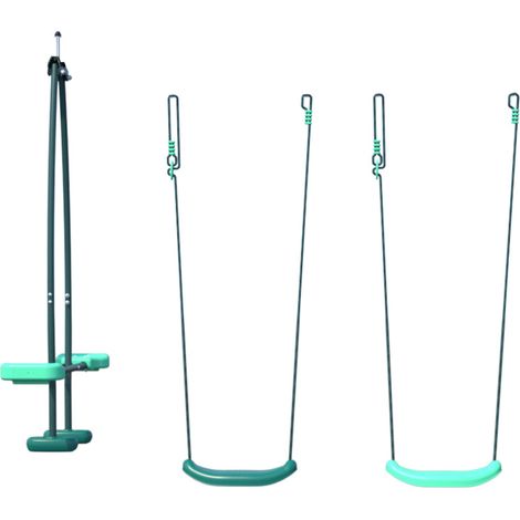 Pack Cocoon SOULET 3 accessoires pour portique H195 cm 2 balançoires et 1 face à face