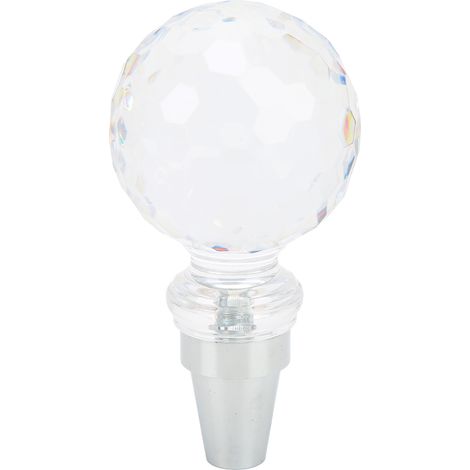 Levier de vitesse boule cristal universel pour voiture manuelle, avec 3 adaptateurs, Type A, pommeau de vitrage en cristal, style sphérique, compatible boîte manuelle. (1/5)