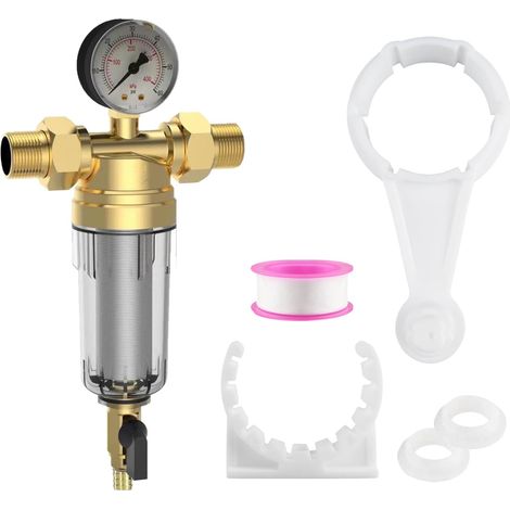 3/4 Inch Water Pressure Reducer with Filter (1/5)