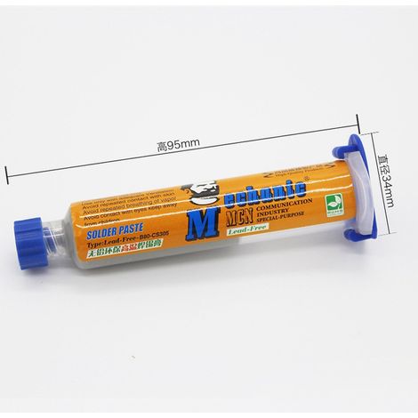 Jeringa Estaño En Pasta Para Soldar Mechanic Cs305 (10Cc - 30Gr) (1/2)