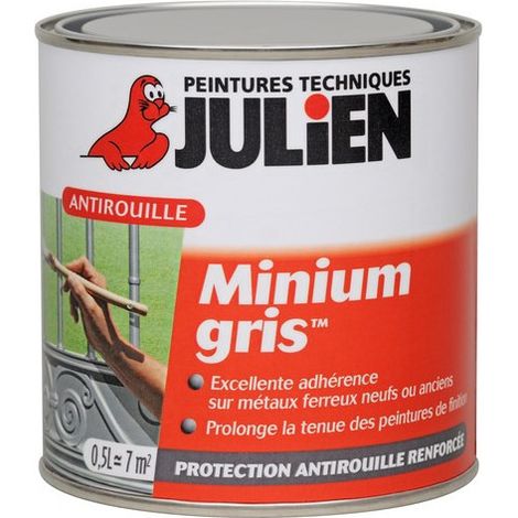 Primario Minium Gris Antióxido Pz 104 2.5 Litros - Julien