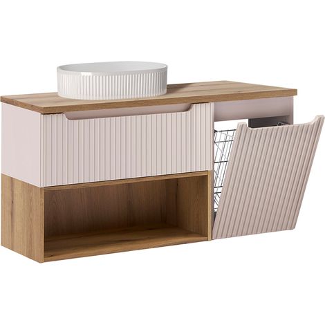 Mobile bagno con lavabo Riva cashmere 120cm (1/5)