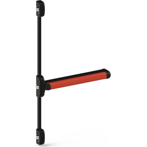 Serrure anti-panique push-bar 2/3 points latéraux - Finition : Blanc RAL9016 - ANTIPANIC