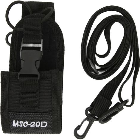 Verstellbare Multifunktionstasche für die Funkgeräte Baofeng UV-5R und BF-888S, robuste Nylon-Funkgerätehalterung MSC-20D
