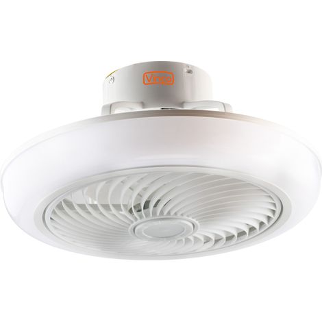 VENTILATORE SOFFITTO 5 PALE C/LUCE E TELECOMANDO HYUNDAI