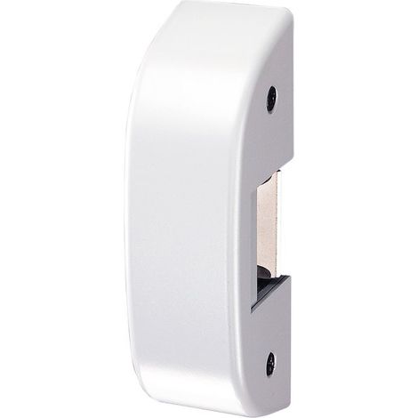 Gâche électrique 12V blanc pour antipaniqu (1/2)