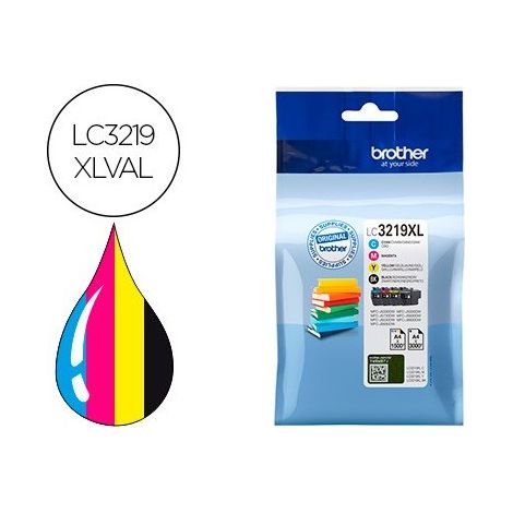 Brother LC3219XL MultiPack Tintenpatronen 4 Stück - Original