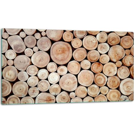 Tagliere in vetro 52x30 cm in legno (1/5)